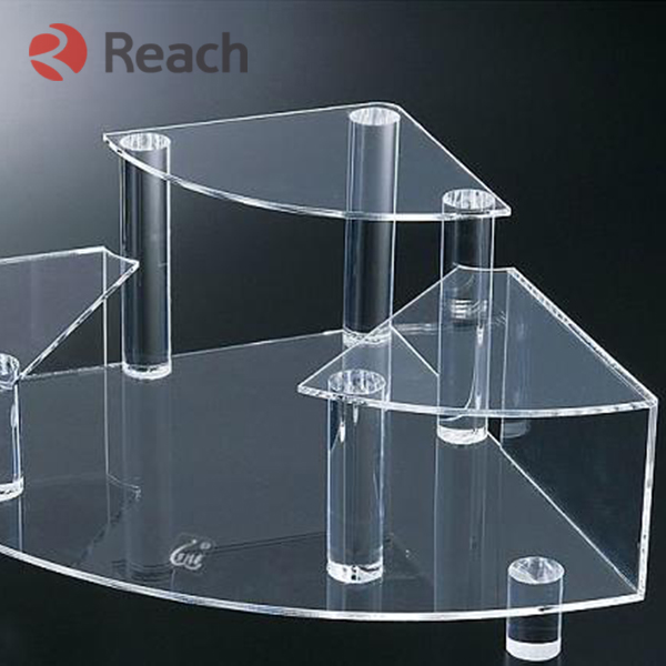 Laser cut acrylic display stand